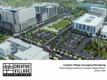 Rendering of Luminary Green at Creative Village