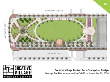 Rendering of Luminary Green at Creative Village