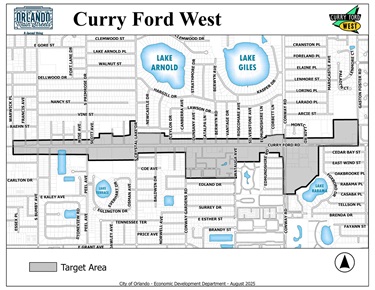 Curry Ford West Boundaries