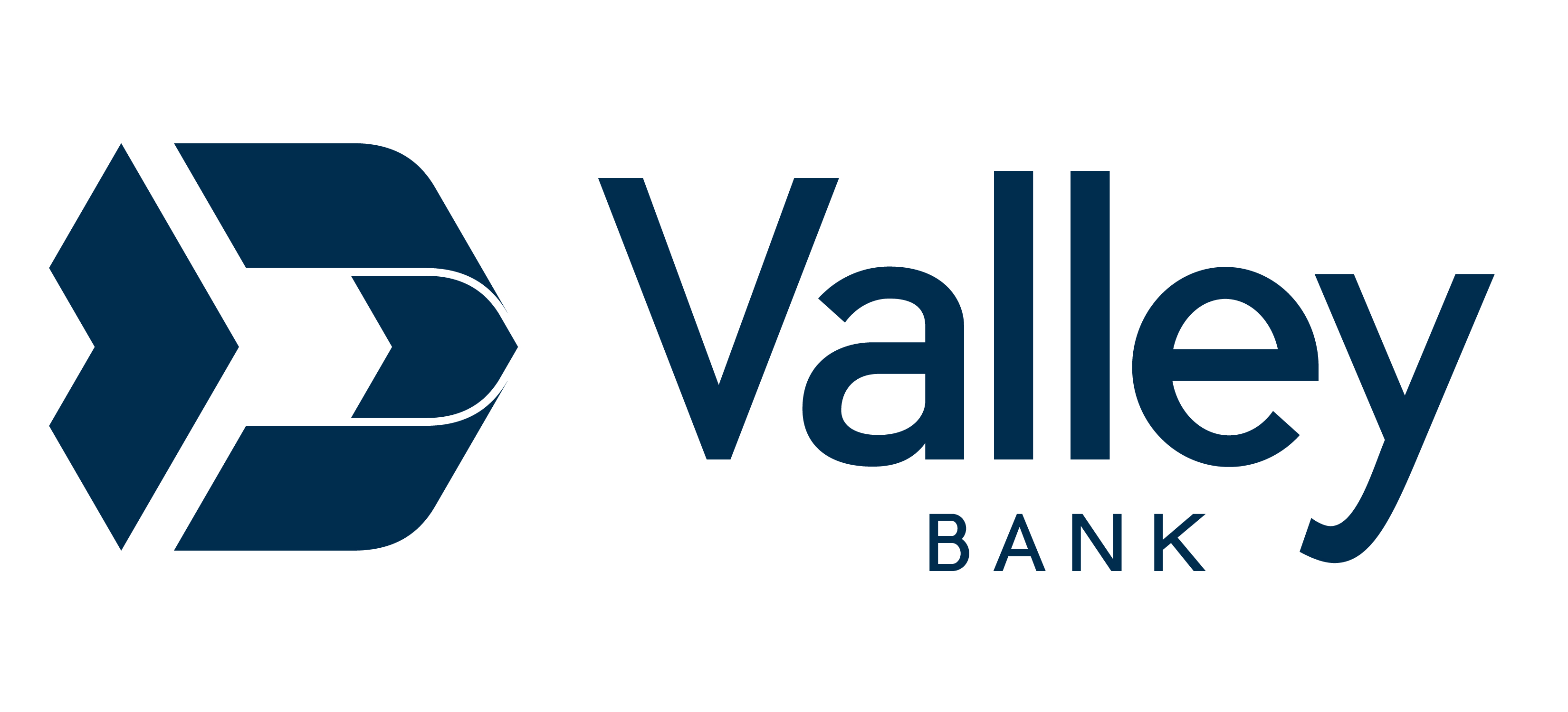 Valley Bank logo with a clear background.