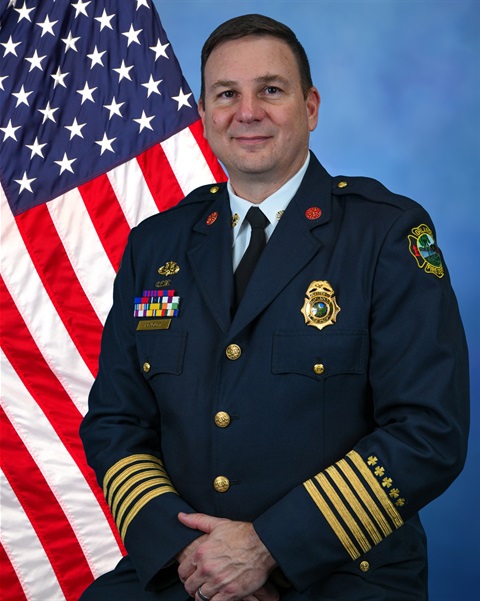 Orlando Fire Chief Jason Revoldt