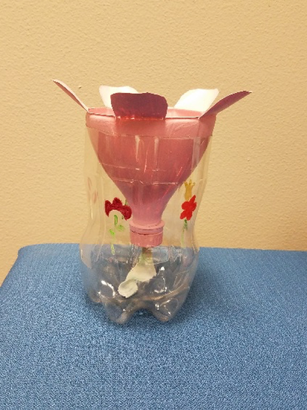 Self-watering planter