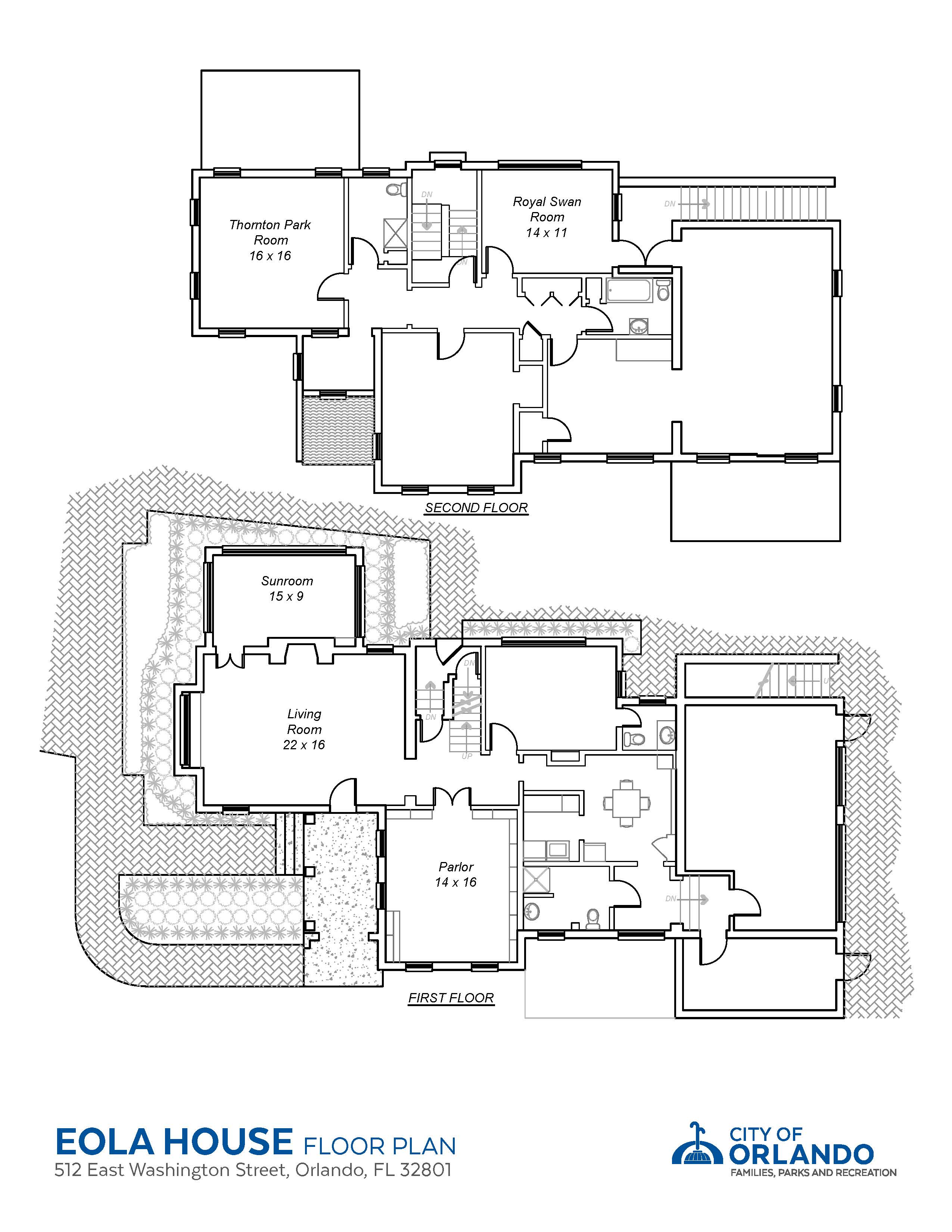 Eola House floor plan